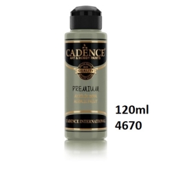 CADENCE Premium 4670 Farba akrylowa półmatowa 120ml SZAŁWIA / SAGE